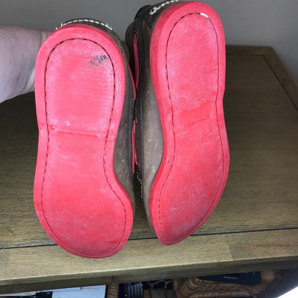 Sperry Top-Sider Leather Chukka Boots 10281691 Brown/Red ~ Size 11M - Picture 5 of 6